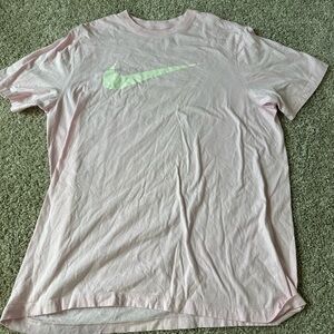 Nike Men's Light Pink Short Sleeve Tee